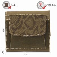 Sunsa Creations "Lilly"  leather wallet purse colorful small woman billfold