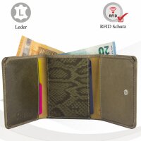 Sunsa Creations "Lilly"  leather wallet purse colorful small woman billfold