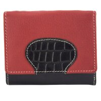 Sunsa Creations "Elsa"  leather wallet purse colorful small woman billfold
