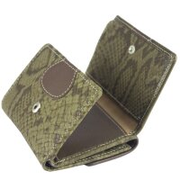 Sunsa Creations "Elsa"  leather wallet purse colorful small woman billfold