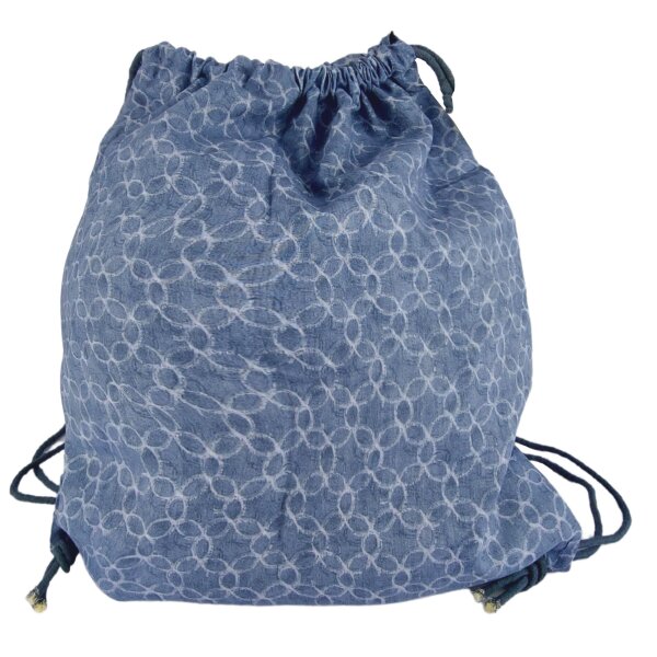 Zugbeutel für Kinder, Turnbeutel für Mädchen, klein Kinderrucksack aus Baumwolle
