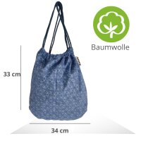 Zugbeutel für Kinder, Turnbeutel für Mädchen, klein Kinderrucksack aus Baumwolle