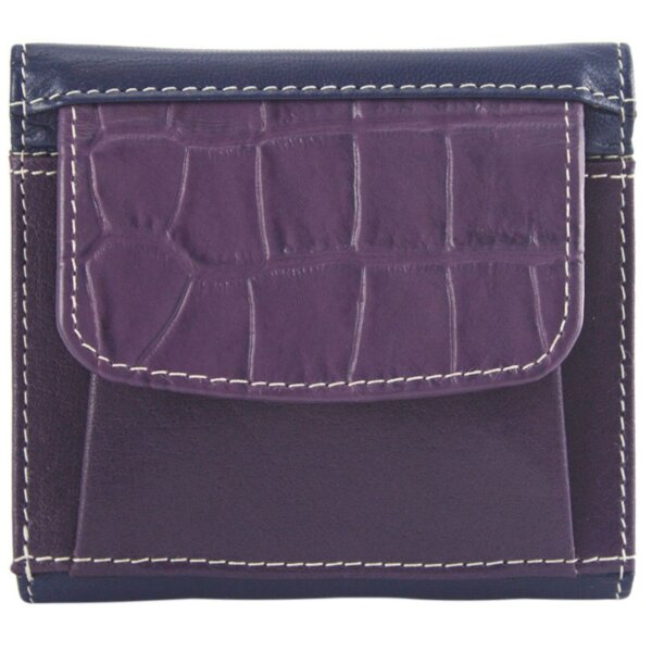 Sunsa Creations "Lilly" echt Leder Damen Geldbörse Portemonnaie Brieftasche klein Geldbeutel