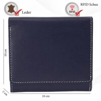 Sunsa Creations "Lilly"  leather wallet purse colorful small woman billfold