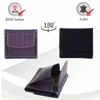 Sunsa Creations "Lilly"  leather wallet purse colorful small woman billfold