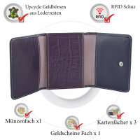 Sunsa Creations "Lilly" echt Leder Damen Geldbörse Portemonnaie Brieftasche klein Geldbeutel