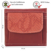Sunsa Creations "Lilly" echt Leder Damen Geldbörse Portemonnaie Brieftasche klein Geldbeutel