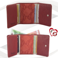 Sunsa Creations "Lilly" echt Leder Damen Geldbörse Portemonnaie Brieftasche klein Geldbeutel