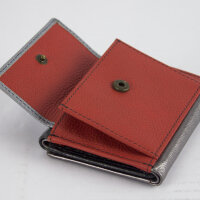 Sunsa Creations "Miki" Leder Geldbörse Portemonnaie Brieftasche klein