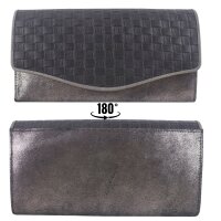 Sunsa Creations "Vera" Leder Geldbörse Portemonnaie Brieftasche