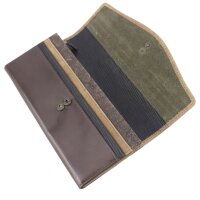 Sunsa Creations leather wallet purse wallet L