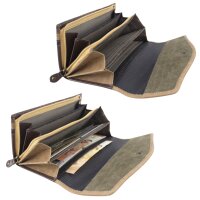 Sunsa Creations leather wallet purse wallet L