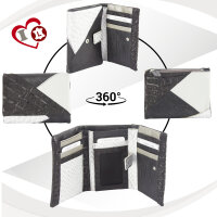 Sunsa Creations "Tina" Leder Geldbörse Portemonnaie Brieftasche