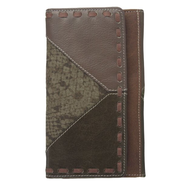 Sunsa Creations "Dora" echt Leder Damen Geldbörse Portemonnaie Brieftasche großer Geldbeutel