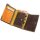 Sunsa Creations "Gabi"  leather wallet purse colorful big woman billfold