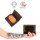 Sunsa Creations "Gabi"  leather wallet purse colorful big woman billfold