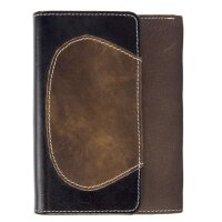 Sunsa Creations "Gabi" echt Leder Damen Geldbörse Portemonnaie Brieftasche großer Geldbeutel