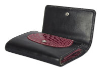 Sunsa Creations "Gabi"  leather wallet purse colorful big woman billfold