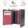 Sunsa Creations "Gabi" echt Leder Damen Geldbörse Portemonnaie Brieftasche großer Geldbeutel
