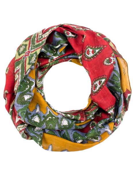 Sunsa Sommer Loop-Schal aus Baumwolle