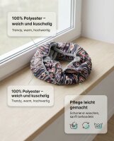 Sunsa Winter Schlauchschal,Loopschal Halstuch/ Schal aus Polyester