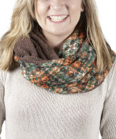 Sunsa Winter Schlauchschal,Loopschal Halstuch/ Schal aus Polyester