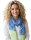 Summer cotton scarf plaid two-tone