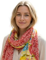 Sunsa Sommer Schal, Halstuch aus Baumwolle