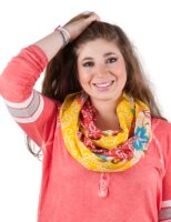 Sunsa Sommer Schal, Halstuch aus Baumwolle