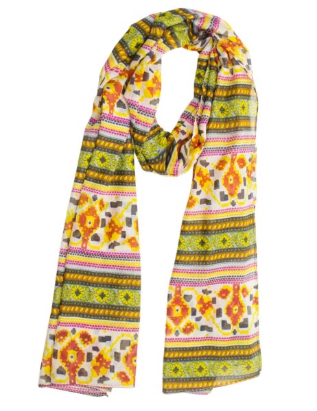 Summer cotton scarf mix Borders