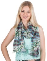 Sunsa Sommer Schal, Halstuch aus Baumwolle