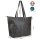 Sunsa Tasche Schultertasche Crinkel Effekt Handtasche Leder braun