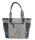 Sunsa Handtasche Damen Schultertasche Canvas Upcycling Jeanstasche große Shopper