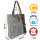 Sunsa Vintage Shoulder Bag Shopper of canvas with leather big handbag weekender