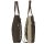 Sunsa Vintage Tasche Schultertasche Shopper aus Canvas mit Leder große Handtasche Einkaufstasche