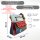 Sunsa Damen Canvas Umhängetasche/ Crossbody, Tasche aus rote Canvas & Jeansstoff