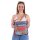 Sunsa Damen Canvas Umhängetasche/ Crossbody, Tasche aus rote Canvas & Jeansstoff