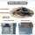 Sunsa Vintage Shoulder Bag handbag canvas with leather small Crossbody bag