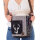 Domelo canvas stonewashed shoulder bag crossbody black