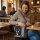 Domelo canvas stonewashed shoulder bag crossbody black