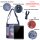 Sunsa woman canvas bag jeans stonewashed hobo blue shoulder bag crossbody red