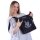 Sunsa Hobo Tasche schwarze Umhängetasche Damenhandtasche Canvas Schultertasche