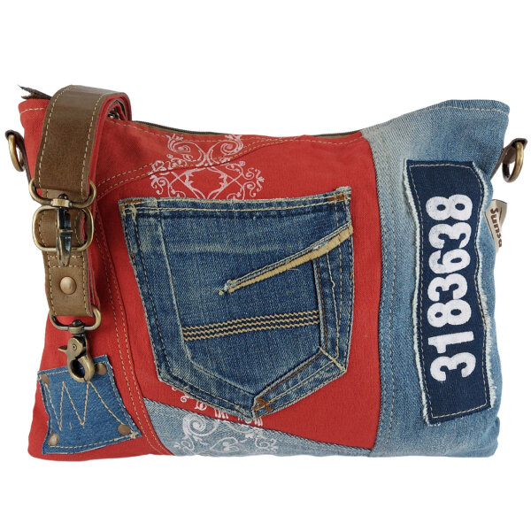 Sunsa Jeanstasche. Umhängetasche/ Crossbody Bag