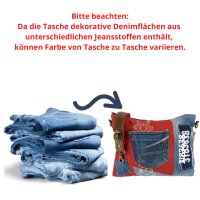 Sunsa Jeanstasche. Umhängetasche/ Crossbody Bag