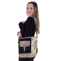 Sunsa Vintage Umhängetasche Canvas Schultertasche...