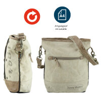 Sunsa Vintage Umhängetasche Canvas Schultertasche Damentasche