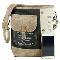 Sunsa Vintage Umhängetasche Canvas Schultertasche Damentasche