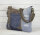 Sunsa Damen Umhängetasche aus braune Canvas & recycelter Jeans. Nachhaltige Crossbody Tasche