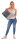 Sunsa Damen Umhängetasche aus braune Canvas & recycelter Jeans. Nachhaltige Crossbody Tasche