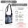 Sunsa Damen Canvas Hobotasche/ Umhängetasche. Crossbody aus Jeansstoff & schwarze Canvas